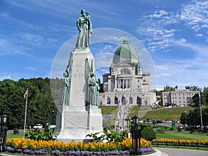 St.Joseph Oratory and St.Joseph monument, Montreal