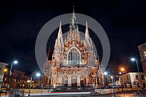 St. Joseph`s Church in Krakow, Poland