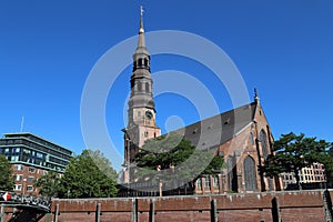 St. Katharinen church in Hamburg, Germany