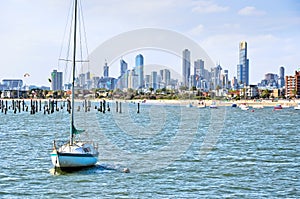 St Kilda Beach in Melbourne, Australia