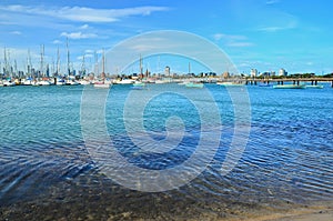 St Kilda Beach in Melbourne, Australia