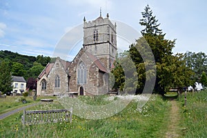 St Laurences Church Church Stretton Shropshire England U photo