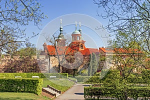 St. Lawrence Church on Petrin hill.