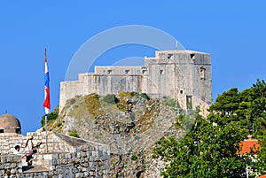 St. Lawrence Fortress seen from the city wall