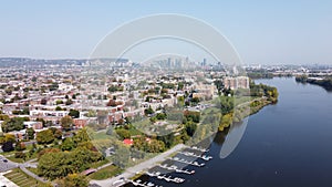 St. Lawrence River, Montreal, Canada Landscape