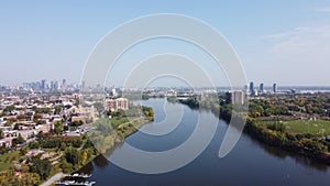 St. Lawrence River, Montreal, Canada Landscape