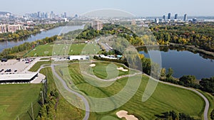 St. Lawrence River, Montreal, Canada Landscape