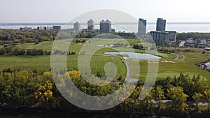 St. Lawrence River, Montreal, Canada Landscape