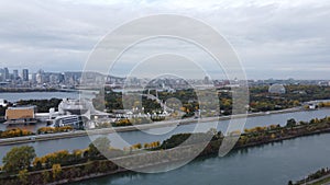 St. Lawrence River, Montreal, Canada Landscape