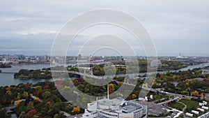 St. Lawrence River, Montreal, Canada Landscape