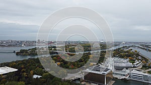 St. Lawrence River, Montreal, Canada Landscape