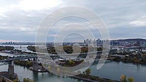 St. Lawrence River, Montreal, Canada Landscape