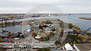 St. Lawrence River, Montreal, Canada Landscape