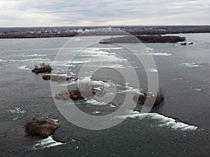 St. Lawrence River, Montreal, Canada Landscape