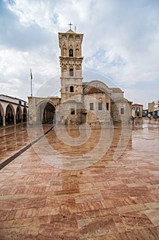 The St. Lazarus church situated in the heart of the old town and neighboring with the Ecclesiastical museum, Larnaca, Cyprus