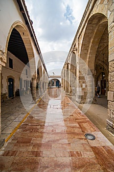 The St. Lazarus church situated in the heart of the old town and neighboring with the Ecclesiastical museum, Larnaca, Cyprus