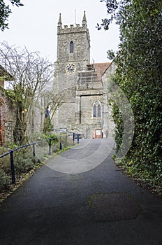 St Leonard`s Church, Hythe, Kent, UK photo