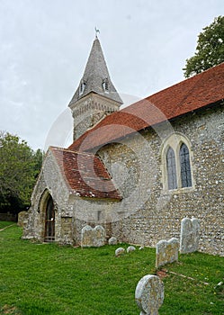 St Leonards Church, South Stoke, Sussex, UK photo