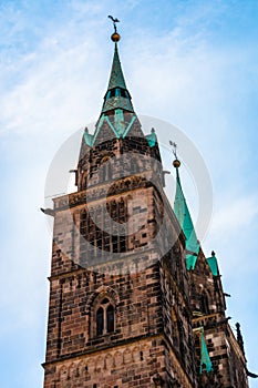 St Lorenz Church or Lorenzkirche in Nuremberg