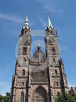 St Lorenz church in Nuernberg