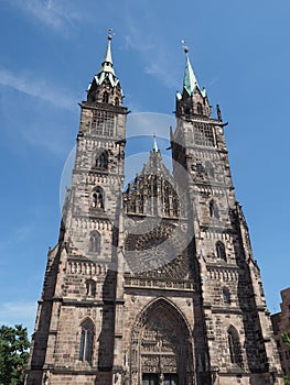 St Lorenz church in Nuernberg