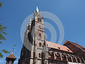 St Lorenz church in Nuernberg