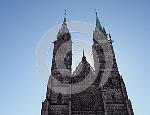 St Lorenz church in Nuernberg