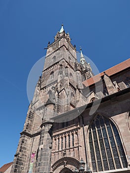 St Lorenz church in Nuernberg