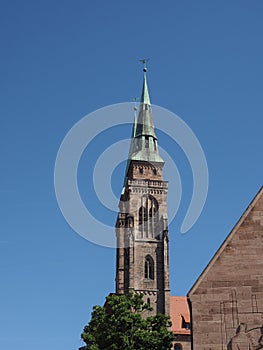 St Lorenz church in Nuernberg