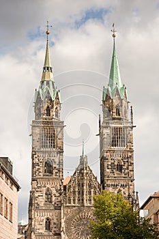 St. Lorenz church in Nuernberg