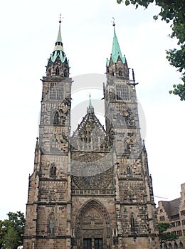 St. Lorenz Church in Nuremberg, Germany