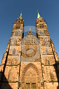 St. Lorenz Church St. Lorenz Kirche in Nuremberg, Bavaria, Germany