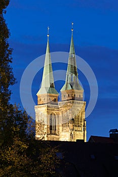 St. Lorenz Church towers