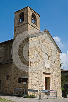 St. Lorenzo Church. Torrechiara. Emilia-Romagna. Italy.