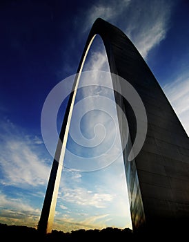 St. Louis Arch and sky