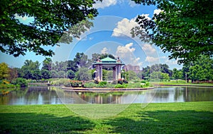 St. Louis Forest Park bandstand