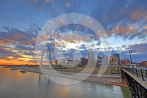 St. Louis, Missouri and the Gateway Arch