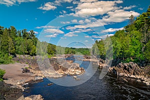 St. Louis River in Jay Cooke State Park, Minnesota