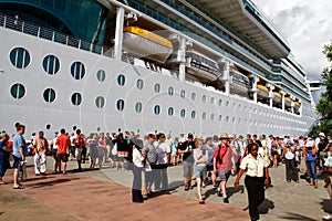 St. Lucia Cruise Ship Passengers