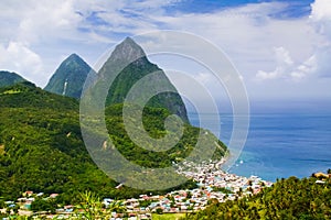 St. Lucia - The Pitons and Soufriere photo