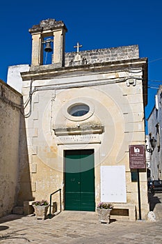 St. Luigi Gonzaga Church. Corigliano d'Otranto. Puglia. Italy.