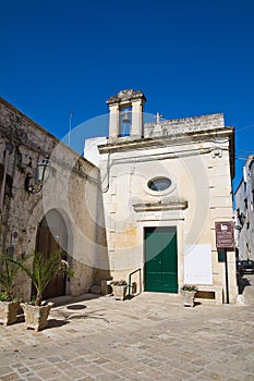 St. Luigi Gonzaga Church. Corigliano d'Otranto. Puglia. Italy.