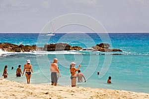 St. Maarten Maho Bay Beach