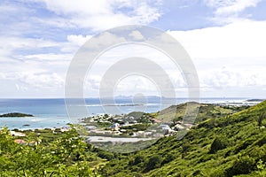St Maarten tropical island
