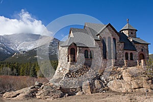 St Malo, Church on the Rocks, Allenspark, Colorado photo