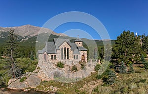 St. Malo's chapel in Allenspark near Rocky Mountains National Pa