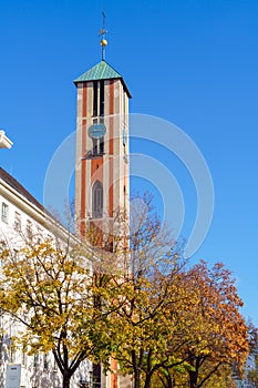 St. Marcus church 1876 on Altstadtring, Munich, Germany