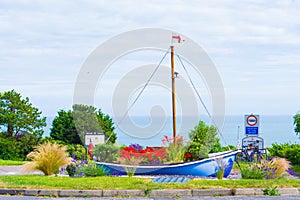 St Margaret`s bay village architecture Kent England