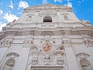 St. Maria del Carmine. Martina Franca. Apulia.