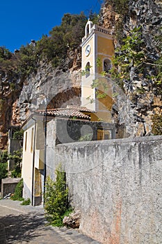 St. Maria della Grotta Sanctuary. Praia a Mare. Calabria. Italy. photo